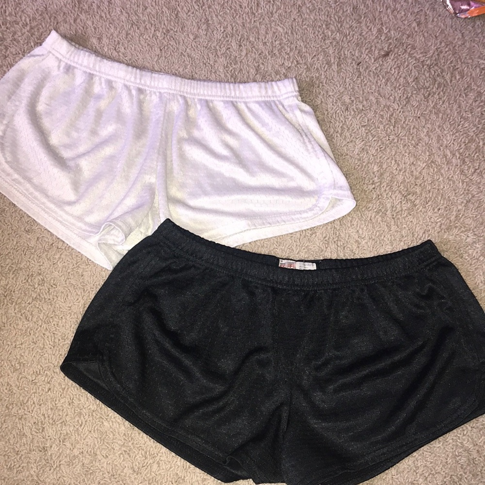 Black & White Soffe Shorts